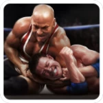 real wrestling 3d android application logo